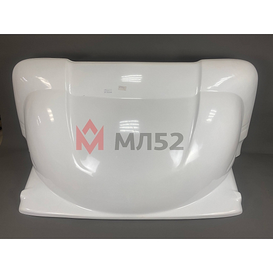 01 Новый спойлер на крышу с дефектом для а/м Газель, 2.0 (белый)