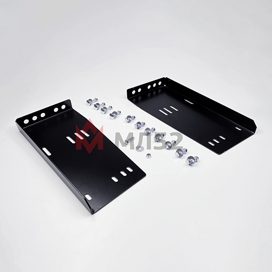 Крепление инструментального ящика Flybox горизонтальные кронштейны на раму (комплект с метизами)