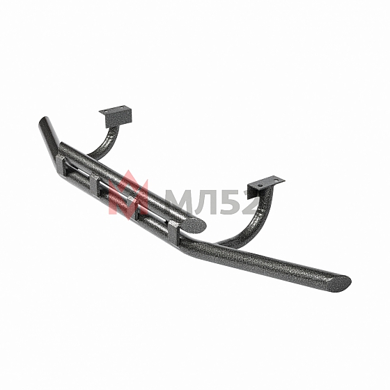 Защита бампера для а/м Газель, Газель Бизнес, Соболь (Акула)