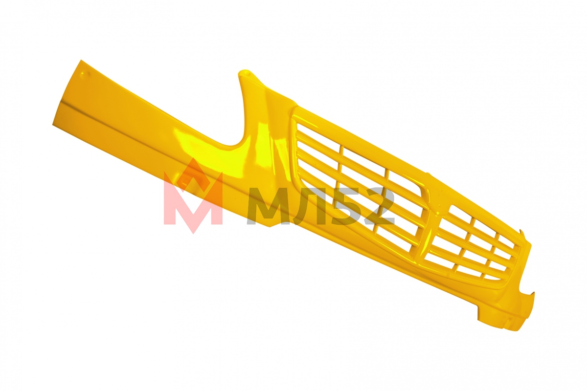 Решетка бампера для а/м Газель "Мерс." (желтая)
