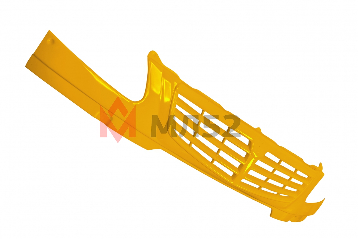 Решетка бампера для а/м Газель "Мерс." (желтая)