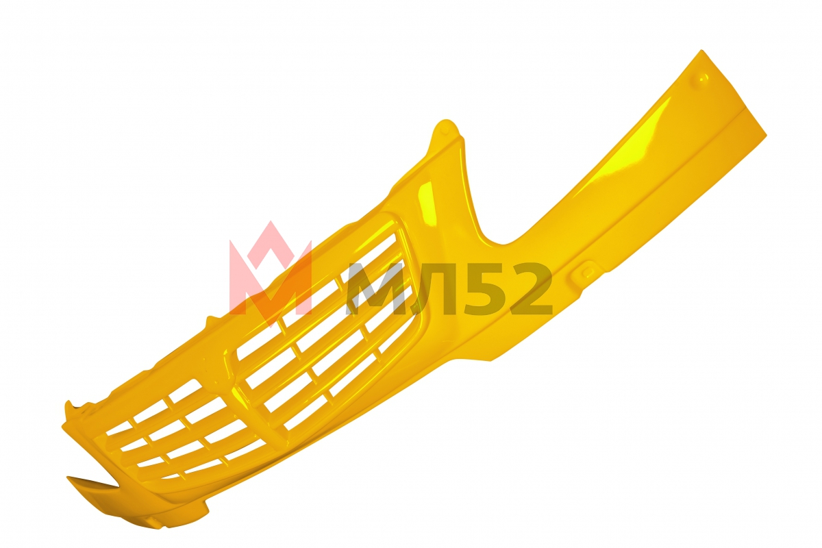 Решетка бампера для а/м Газель "Мерс." (желтая)