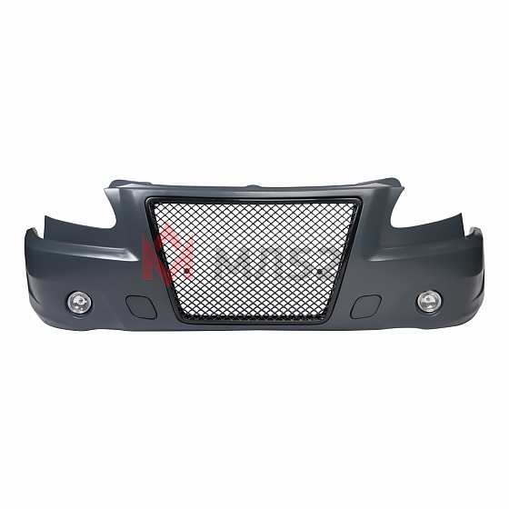 Бампер для а/м Газель Бизнес 3302 "Бентли" (под покраску) в/сб. с 2 тум. передний