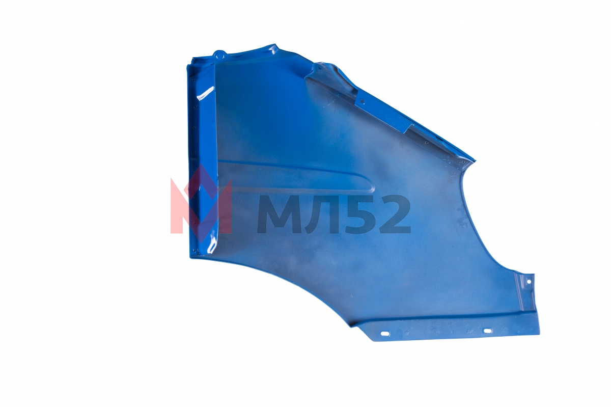 Крыло левое пластиковое формованное синее Марсель окрашенное для а/м Газель н/об., Газель Бизнес, Соболь, Баргузин
