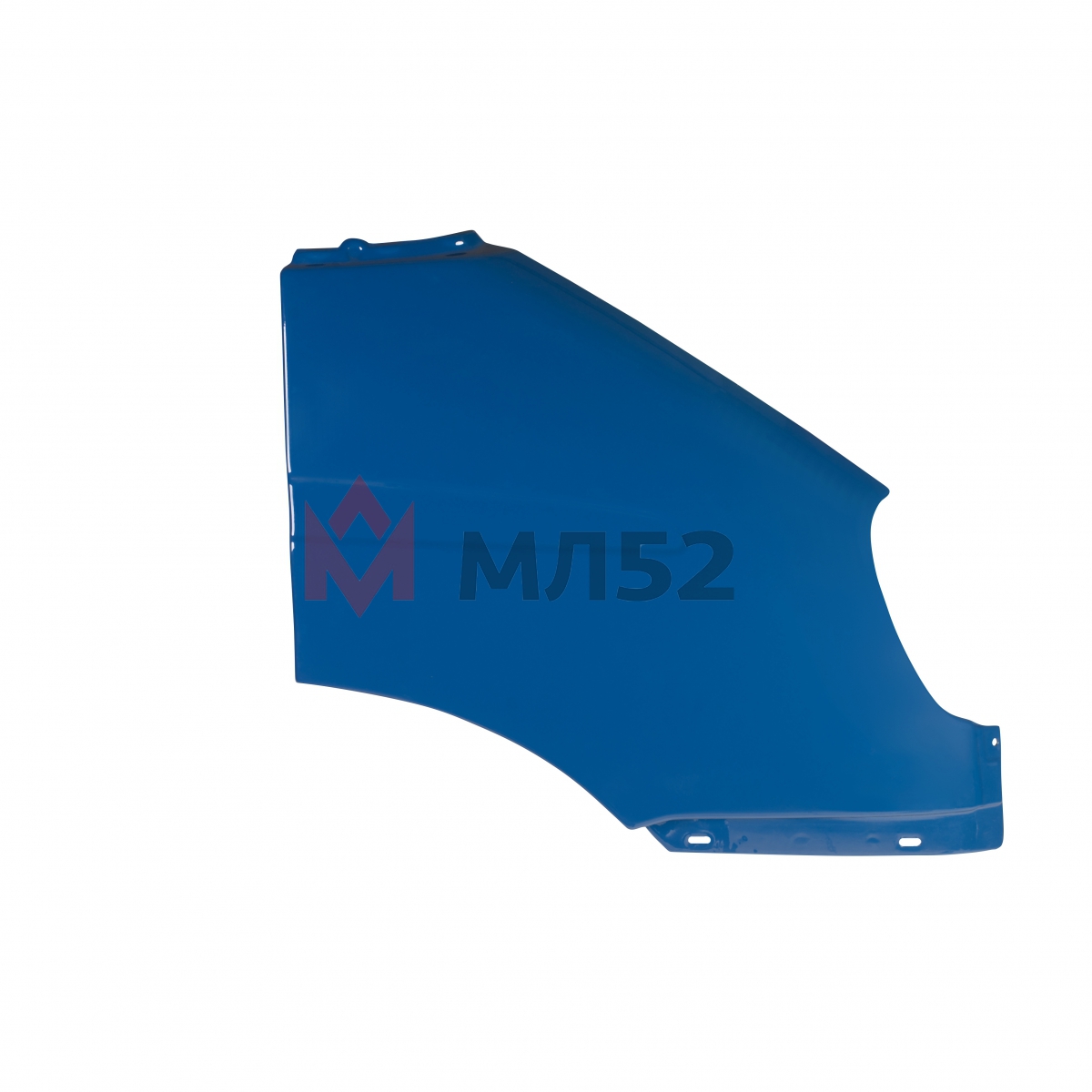 Крыло правое пластиковое литьевое синее Балтика окрашенное для а/м Газель н/об., Газель Бизнес, Соболь, Баргузин