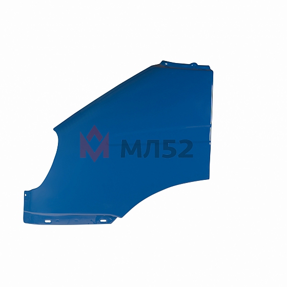 Крыло левое пластиковое литьевое синее Балтика окрашенное для а/м Газель н/об., Газель Бизнес, Соболь, Баргузин