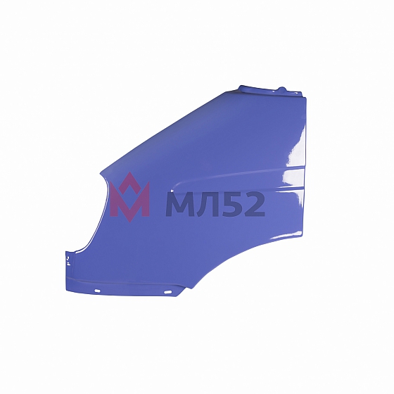 Крыло для а/м Газель левое пластиковое фиолетовое Юниор (нового образца) для а/м Газель Бизнес, Соболь, Баргузин