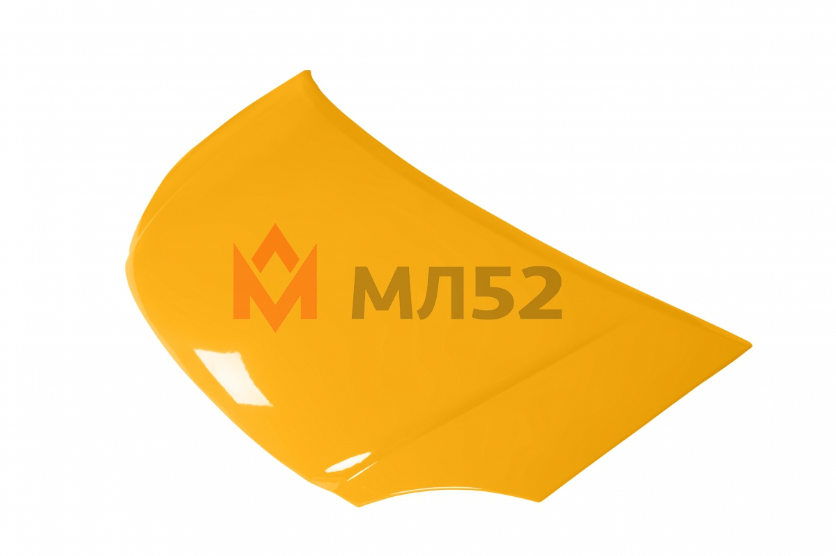 Капот для а/м Газель нового образца желтый (Газель Бизнес / Соболь / Баргузин)