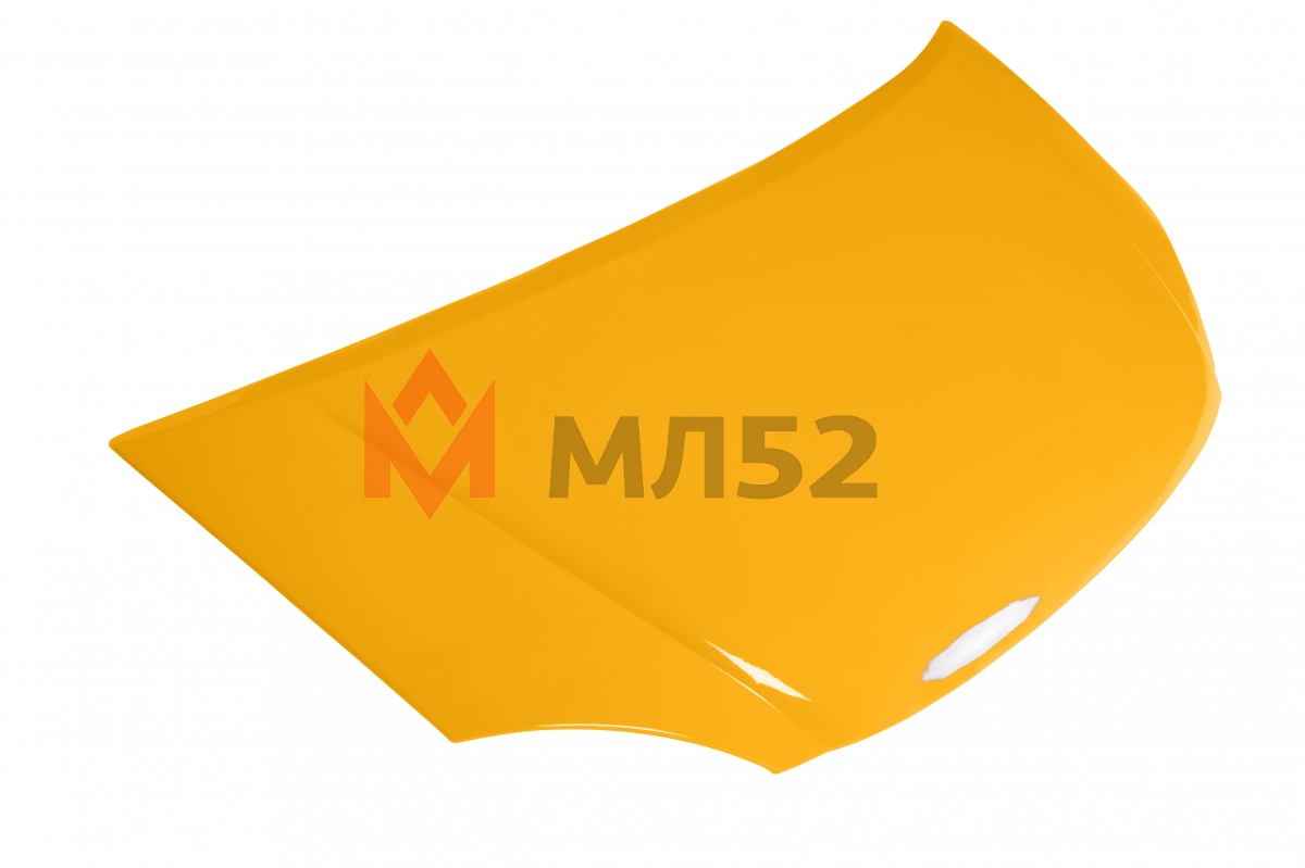 Капот для а/м Газель нового образца желтый (Газель Бизнес / Соболь / Баргузин)