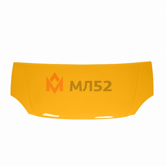 Капот для а/м Газель нового образца желтый (Газель Бизнес / Соболь / Баргузин)