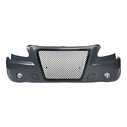 Бампер для а/м Газель Бизнес 3302 "Бентли" (под покраску) в/сб. с 2 тум. передний