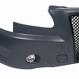 Бампер для а/м Газель Бизнес 3302 "Бентли" (под покраску) в/сб. с 2 тум. передний