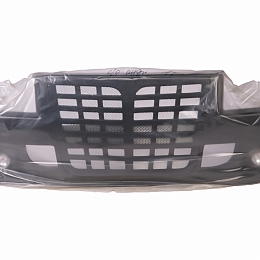 Бампер для а/м Газель 3302 "Ауди" в/сб. с 2 тум. (под покраску) передний старого образца