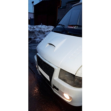 Бампер для а/м Газель 3302 "Бентли" (белый) без тум. с/об.