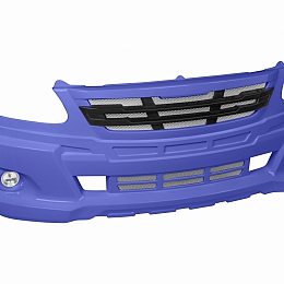 Бампер для а/м Газель Бизнес 3302 "Революшн" (Юниор) в/сб. с 2 тум. передний