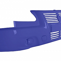 Бампер для а/м Газель нового образца фиолетовый Юниор, с интегрированной решеткой для а/м Газель Бизнес, Соболь, Баргузин