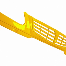 Решетка бампера для а/м Газель "Мерс." (желтая)