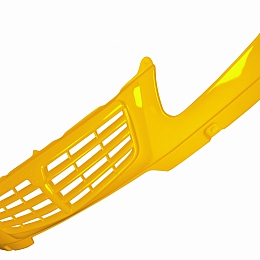 Решетка бампера для а/м Газель "Мерс." (желтая)