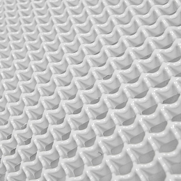 Решетка "Бентли" для а/м Газель нового образца (белая)