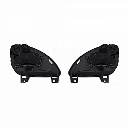 Блок фары для а/м Газель 3302, 2217, 33104 нового образца, комплект (пластиковый рассеиватель), AUTOMOTIVE LIGHTING