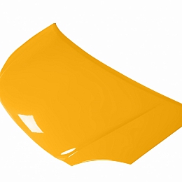 Капот для а/м Газель нового образца желтый (Газель Бизнес / Соболь / Баргузин)