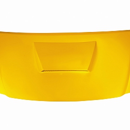 Капот для а/м Газель, Газель Бизнес пластик "Стелс 2" (желтый) с воздухозаборником