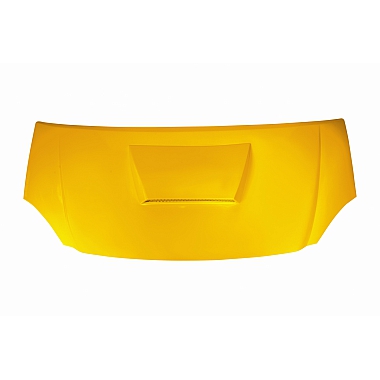 Капот для а/м Газель, Газель Бизнес пластик "Стелс 2" (желтый) с воздухозаборником