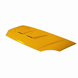 Капот для а/м Газель, Газель Бизнес пластик &quot;Фрилансер&quot; (желтый) с воздухозаборником