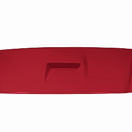 Капот для а/м Газель 3302 пластик (нового образца) &quot;Суб.&quot; (красный Мальва) с воздухозаборником