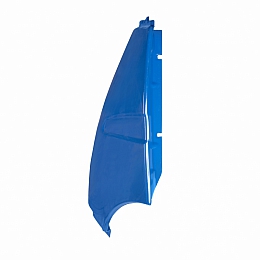 Крыло левое пластиковое формованное синее Марсель окрашенное для а/м Газель н/об., Газель Бизнес, Соболь, Баргузин