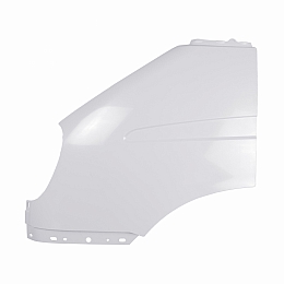 Крыло левое пластиковое литьевое белое неокрашенное для а/м Газель н/об., Газель Бизнес, Соболь, Баргузин