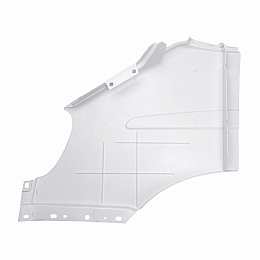 Крыло правое пластиковое литьевое белое неокрашенное для а/м Газель н/об., Газель Бизнес, Соболь, Баргузин