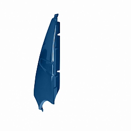 Крыло на Газель левое пластиковое синее Балтика (нового образца) для Газель Бизнес, Соболь, Баргузин