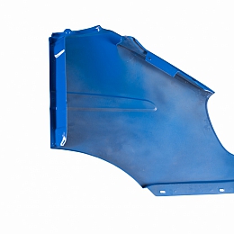 Крыло на Газель левое пластиковое синее Марсель (нового образца) для Газель Бизнес, Соболь, Баргузин