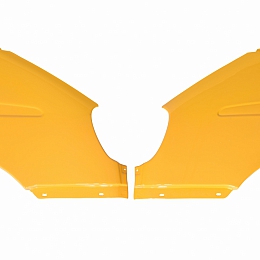 Крыло для а/м Газель правое пластиковое желтое (нового образца) для а/м Газель Бизнес, Соболь, Баргузин