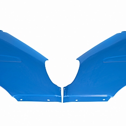 Крыло для а/м Газель левое пластиковое синее Марсель (нового образца) для а/м Газель Бизнес, Соболь, Баргузин