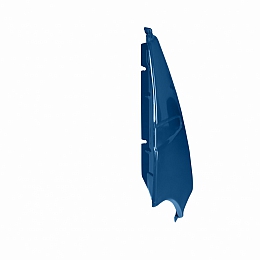 Крыло на Газель правое пластиковое синее Балтика (нового образца) для Газель Бизнес, Соболь, Баргузин
