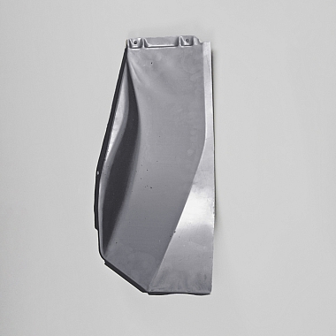 Полик для а/м Газель передний правый, ремонтный брызговик колеса, металл (№7)