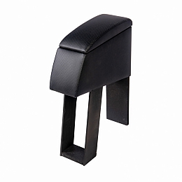 Подлокотник для а/м Газель черный – бар между сидений (перфорированная кожа)