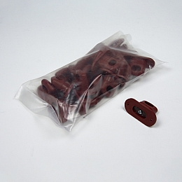 Скоба поворотная для крепления тента, красная, пластиковая (упаковка 20 шт.)