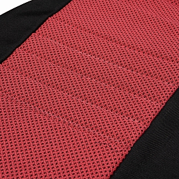 Чехлы для а/м Некст, ткань, с 2016 г.в., красный-черный