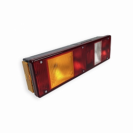 Фонарь для а/м Газель Некст задний левый (для МАЗ, КамАЗ, MAN), байонетный разъем сбоку, без ламп