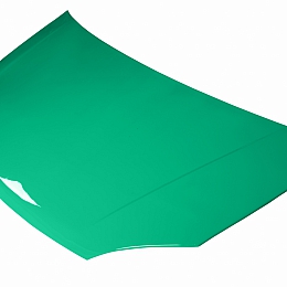 Капот для а/м Газель Некст зеленый (Кипр) пластиковый окрашенный