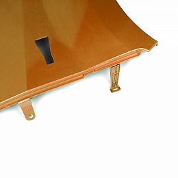 Крыло для а/м Газель Некст переднее правое оранжевое золотисто-песочное окрашенное (пластиковое литье)