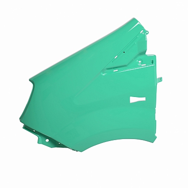 Крыло переднее левое пластмассовое окрашенное зеленое (Кипр) для а/м Газель Некст