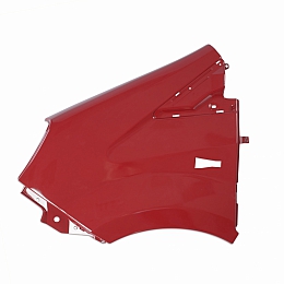 Крыло переднее левое пластмассовое окрашенное красное (Чили) для а/м Газель Некст