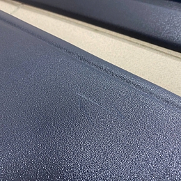 05 Новые накладки с дефектом для а/м Соболь, Баргузин черно-серый графит (обвес, бортовые молдинги), пластиковые, комплект