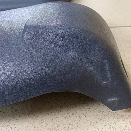 05 Новые накладки с дефектом для а/м Соболь, Баргузин черно-серый графит (обвес, бортовые молдинги), пластиковые, комплект