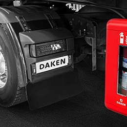 Ящик для огнетушителя Daken Regon 715x335x240 (на 6/9 кг, диаметр 170-190 мм)